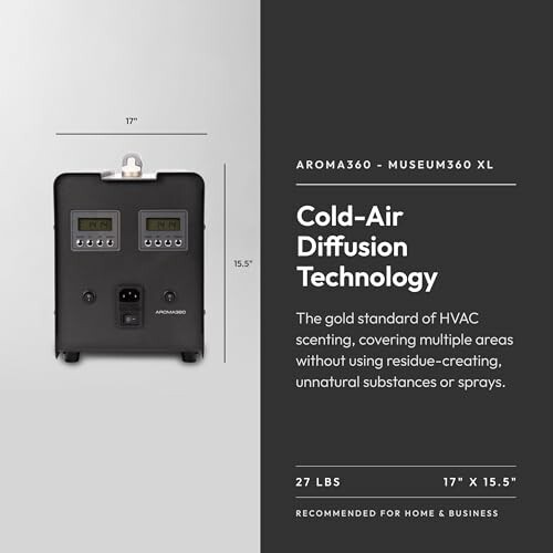 Aroma360 Museum360 XL cold-air diffuser for HVAC scenting