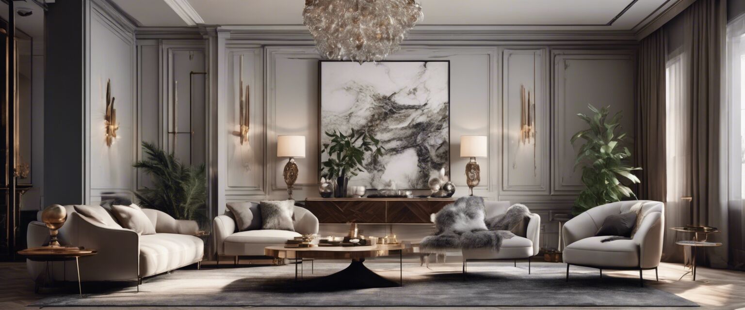 Luxury artwork and decor
