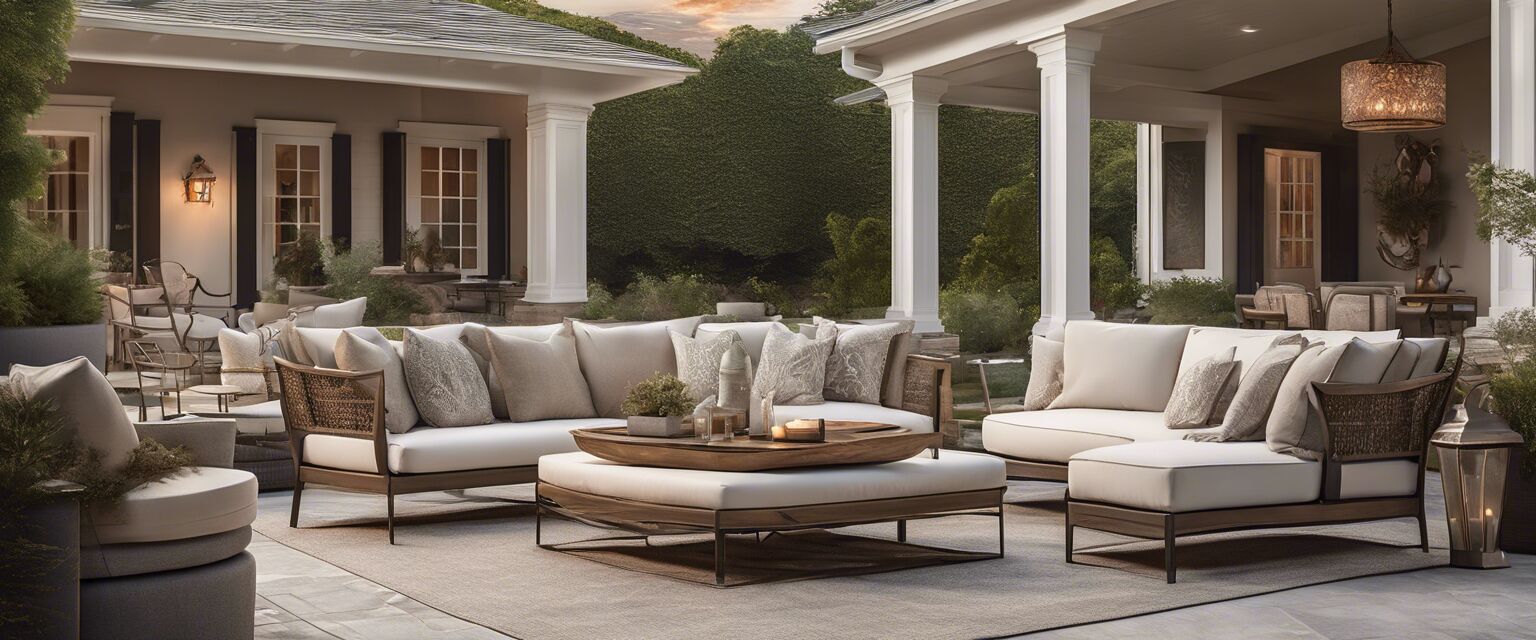 Luxury outdoor furniture