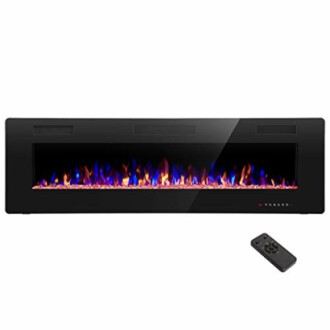 R.W.FLAME 60" Electric Fireplace