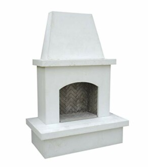 Contractor's Model Outdoor Fireplace
