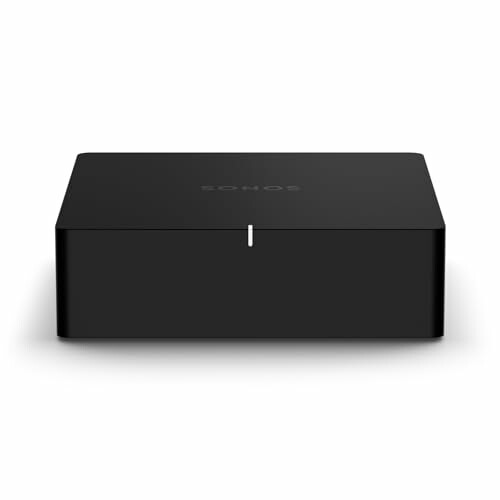 Sonos Port streaming device on white background